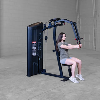 Pro Clubline S2PECX/1 Series II Pec Fly and Rear Delt Machine (160 lb. Weight Stack)