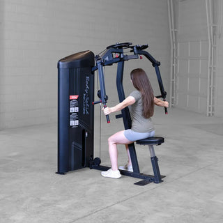 Pro Clubline S2PECX/2 Series II Pec Fly and Rear Delt Machine (235 lb. Weight Stack)