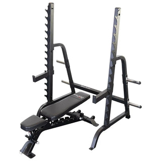Pro Clubline SDIB370 Multi Press Rack Combo, Full Commercial Olympic Package