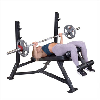 Pro Clubline SODB250 2`` Olympic Decline Bench, 1,000 lb Tested Capacity