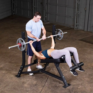 Pro Clubline SODB250 2`` Olympic Decline Bench, 1,000 lb Tested Capacity