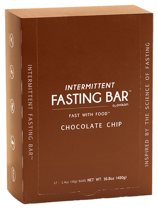 ProLon Fast Bar Chocolate Chip box seen at an angle
