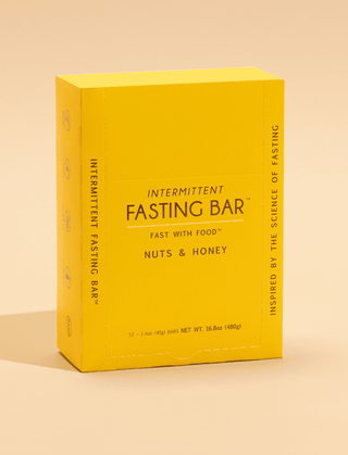 ProLon Fast Bar Nuts and Honey box seen at an angle