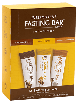 ProLon Fast Bar variety pack box seen at an angle