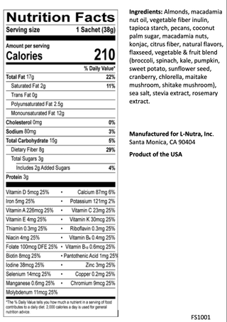 ProLon Fasting Shake single-serve sachets and pouch