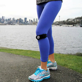 Pro Tec Athletics 1000F-S Knee Pro-Tec Patellar Tendon Strap, Adjustable Knee Support Strap