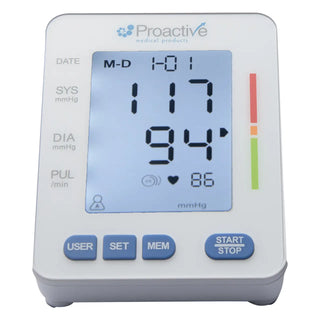 Proactive Medical PMDBPA Protekt Upper Arm Blood Pressure Monitor Accurate 