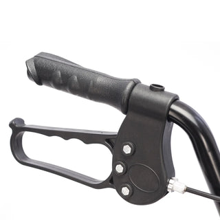 Proactive Medical RLADST6-BLU-KD Steel Rollator Knock-Down Design 350 lb Capacity