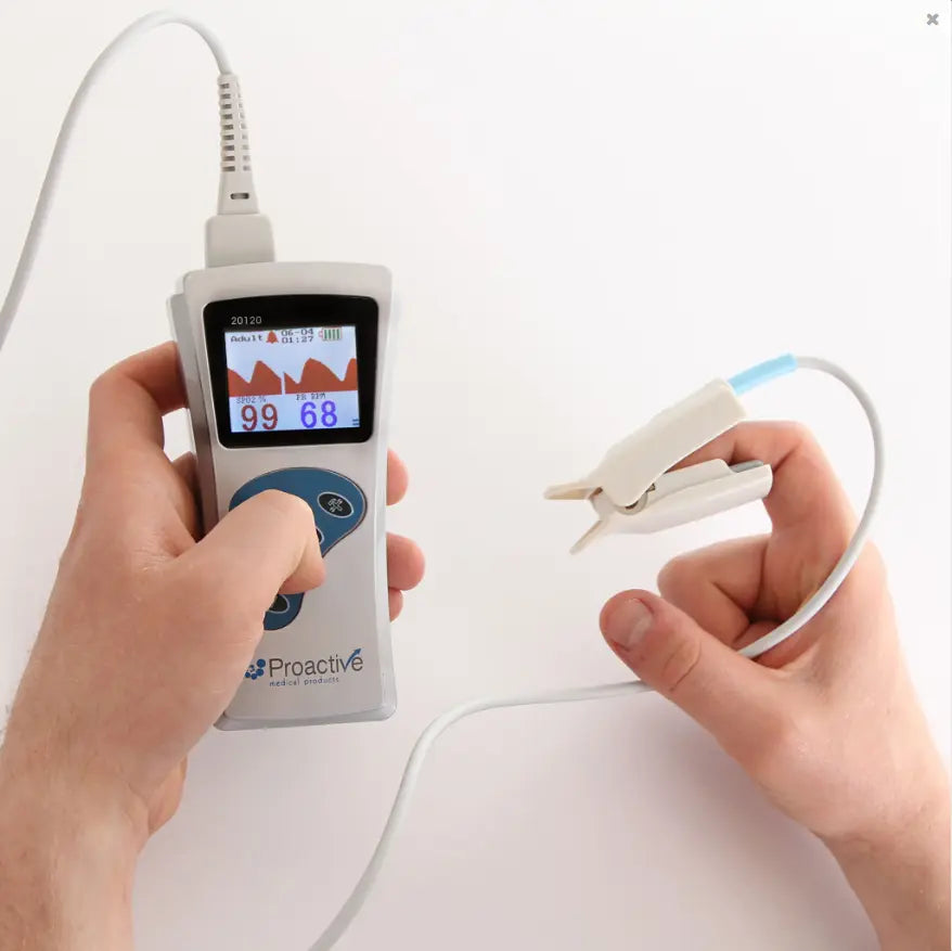 Proactive Medical 20120 Protekt Rechargeable Handheld Pulse Oximeter