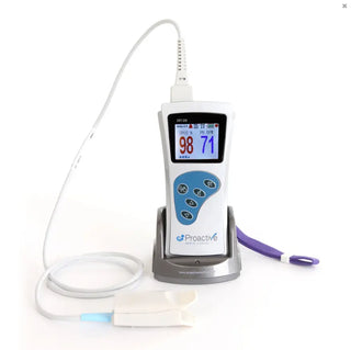 Proactive Medical 20120 Protekt Deluxe Rechargeable Handheld Pulse Oximeter 