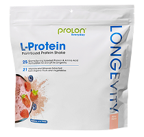 Prolon Life L-Protein LD2000 Plant-Based Protein Powder for Performance & Healthy Aging