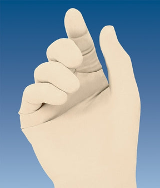  Protexis™ PI 486336_BX, Neu-Thera Surgical Glove, Size 7.5, Polyisoprene, Standard Cuff, Ivory on a white background