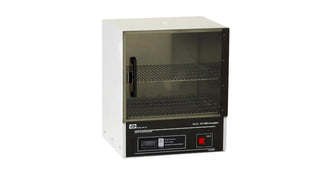 Oven with a glass door on a white background