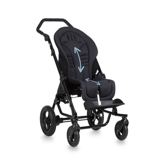 R82 Chilla All-Terrain Adaptive Pediatric Stroller, 2 Size Frame Options With / Without Suspension
