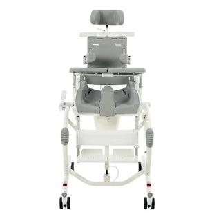 R82 Flamingo High-Low Pediatric Shower and Commode Chair, 4 Sizes Frame and Seat/Back Options, Max. 154.3 lbs Capacity