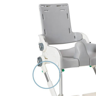 R82 Flamingo Pediatric Bath and Toilet Chair, 4 Sizes Frame and Seat/Back Options, Max. 154.3 lbs Capacity