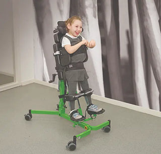 R82 Gazelle PS Foldable Standing Frame, Multi-Position Pediatric Stander, 3 Size Options