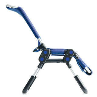 R82 Manatee Pediatric Foldable Bath Chair, Blue or Red Seat, 4 Size Options