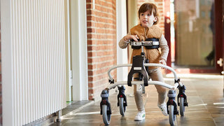 R82 Mustang Pediatric Gait Trainer, 4 Size and 4"/8" Casters Options, Max. 176.3 Capacity