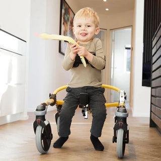 R82 Mustang Pediatric Gait Trainer, 4 Size and 4"/8" Casters Options, Max. 176.3 Capacity