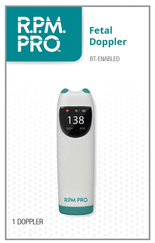 RPM PRO 210-9110B Smart Bluetooth Fetal Doppler with TFT Backlit Screen