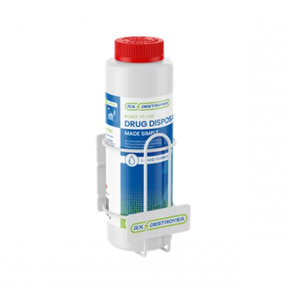 Rx Destroyer™  RX16WALL 16 oz Bottle Mount (No Security Cable)