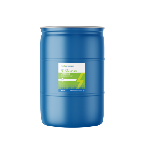 Rx Destroyer™ RX55 All-Purpose, 55 Gallon Drum