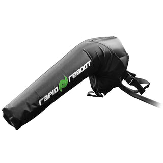 Rapid Reboot compression arm attachment inflated and shown from the side
