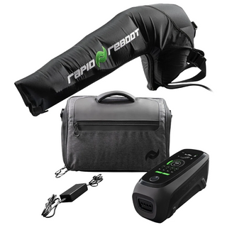 Rapid Reboot REGEN Arm Care Package with arm sleeve, control unit, charger and travel case