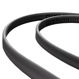 Twin air hose detail on a Rapid Reboot compression garment