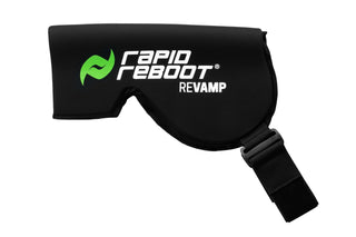 Rapid Reboot REVAMP shoulder gel therapy sleeve shown laid flat