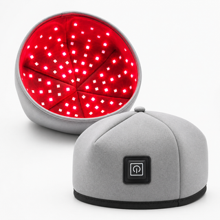 iReliev RL-D050 FullGlow Red Light & Infrared Therapy Hat, 120 LEDs, 660nm + 830nm