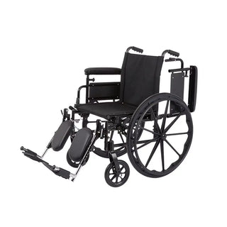 Black Rhythm Healthcare M170-3-XX  Commando K4 Wheelchair on a white background