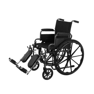 Black Rhythm Healthcare M170 Flow  K1 Wheelchair on a white background
