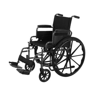 Black Rhythm Healthcare M170 Flow  K1 Wheelchair on a white background