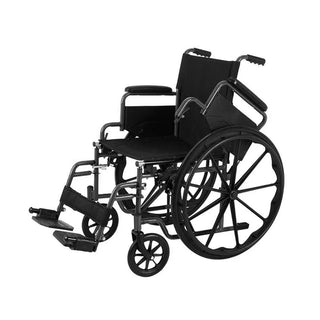 Black Rhythm Healthcare M170 Flow  K1 Wheelchair on a white background