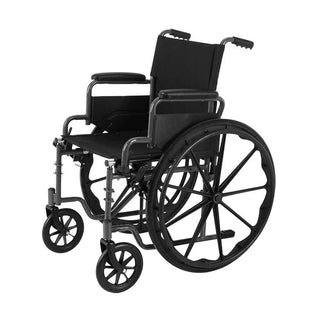 Black Rhythm Healthcare M170 Flow  K1 Wheelchair on a white background