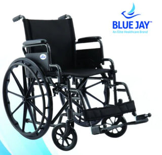 Roll With Me BJ270110 K1 Standard Wheelchair 18" Flip-Back Desk Arms