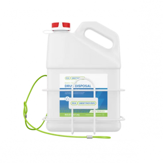 Rx Destroyer™  RX1.0WALLSEC, 1 Gallon Bottle Mount w/ Security Cable