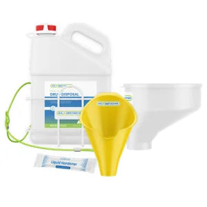 Rx Destroyer™  RX16LIQWK, 1 Gallon Liquid Starter Kit with Wall Mount