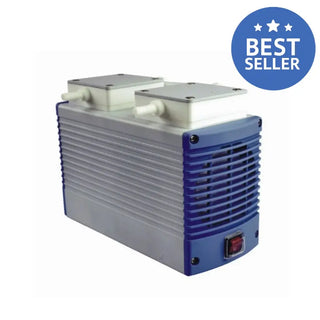 SCILOGEX 18200745 PTFE Chemical Diaphragm Resistant Vacuum Pump, 100-120V/50/60Hz