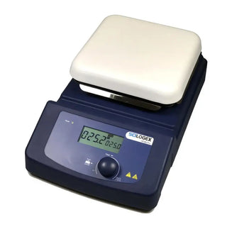 Scilogex digital hot plate on a white background