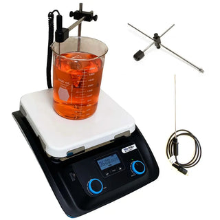 SCILOGEX 80301321159999 SCI500HS-Pro LCD Digital 10 x 10 Magnetic Hotplate Stirrer Package Options