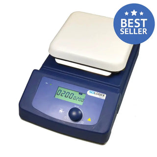 SCILOGEX 80302611009999 SCI6-Pro LCD Digital Magnetic Stirrer with Ceramic Plate for Lab
