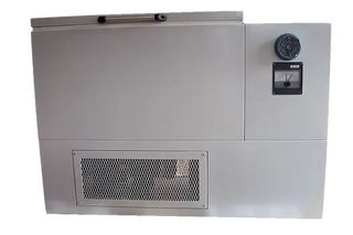 ScienTemp Corporation 45-3.1EX Explosion Proof Chest Freezer with a control panel on a white background