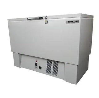 ScienTemp Corporation 80-9.4 Low Temperature Chest Freezer on a white background