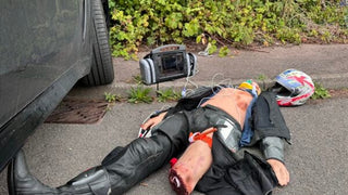 Simulaids 088FB ILS Full-Body Trainer with Intubation Head & IV Arm