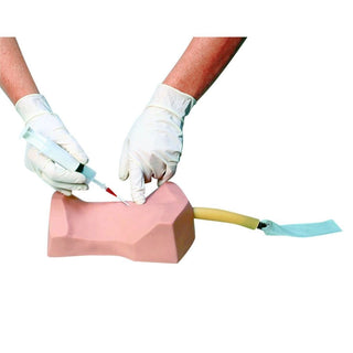 Simulaids 135 Deluxe Cricothyrotomy Simulator with 4 Overlay Skins & Carry Bag