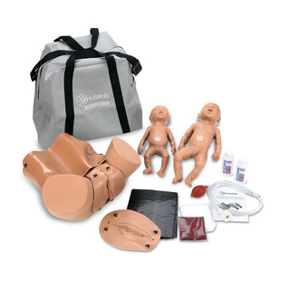 Simulaids 1377 Forceps/Vacuum Delivery OB Manikin with Carry Bag