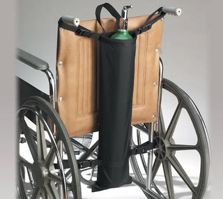 Skil-Care 707026 Fits 16"-24" W/C Oxygen Cylinder Holder Single Tank 10/PK